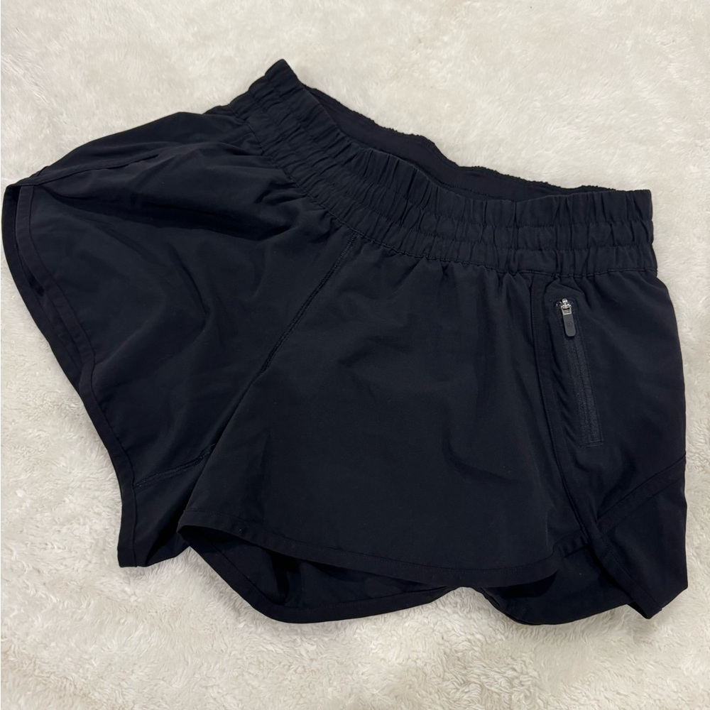 Black lululemon shorts